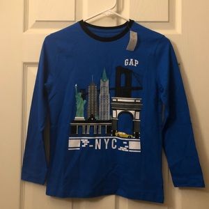 Boys long sleeve tee size 10 (large)